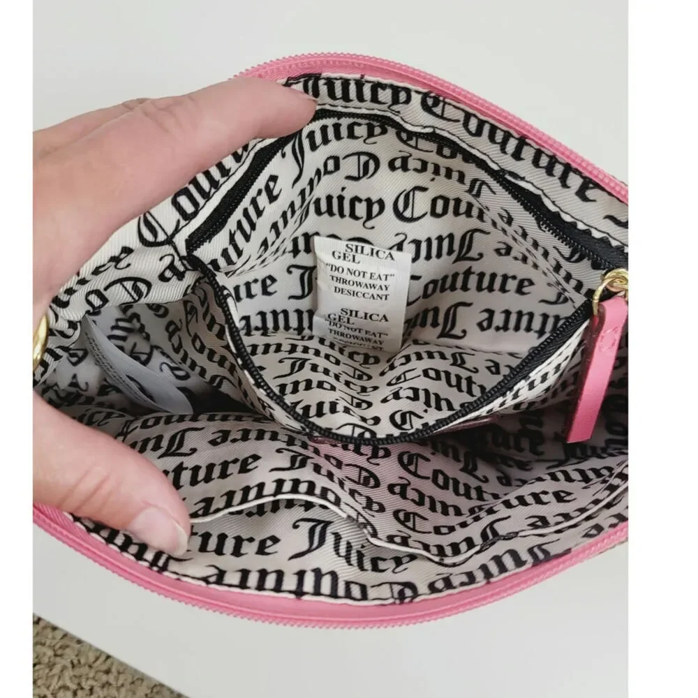 JUICY COUTURE Chestnut Chino Pink Fashionista Shoulder Bag